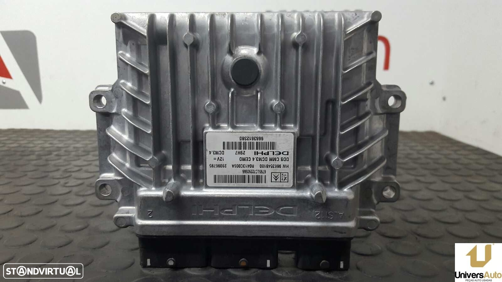 CENTRALINA DO MOTOR UCE PEUGEOT 407 2.0 16V HDI FAP - 2