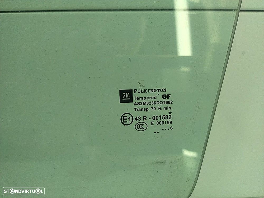 Vidro Porta Tras Esquerda Opel Astra H (A04) - 3