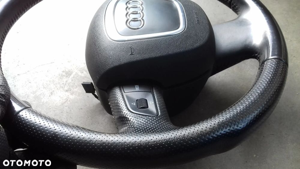 kierownica skórzata trójramienna 4F0419019AP A6 C6 - 12