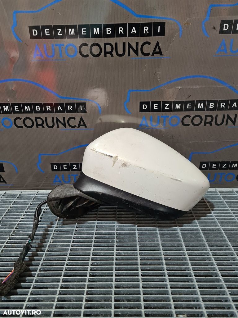Oglinda stanga Mazda CX - 5 2012 - 2015 4 Usi ALB KD45 (839) Rabatabile NU FUNCȚIONEAZĂ ... - 1