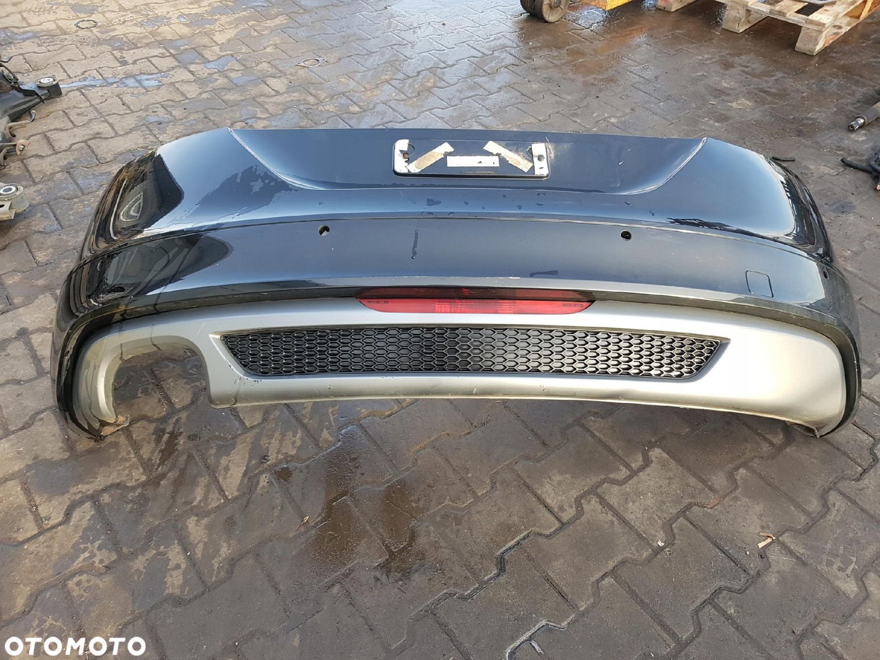 AUDI TT 8J LIFT 10-12r COUPE S-LINE ZDERZAK TYŁ TYLNY LZ9Y - 2