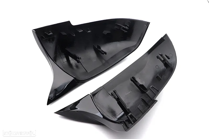 PROMOÇÃO Capas Retrovisor Preto Piano ou Carbono BMW séries 1 2 3 e 4 - 6