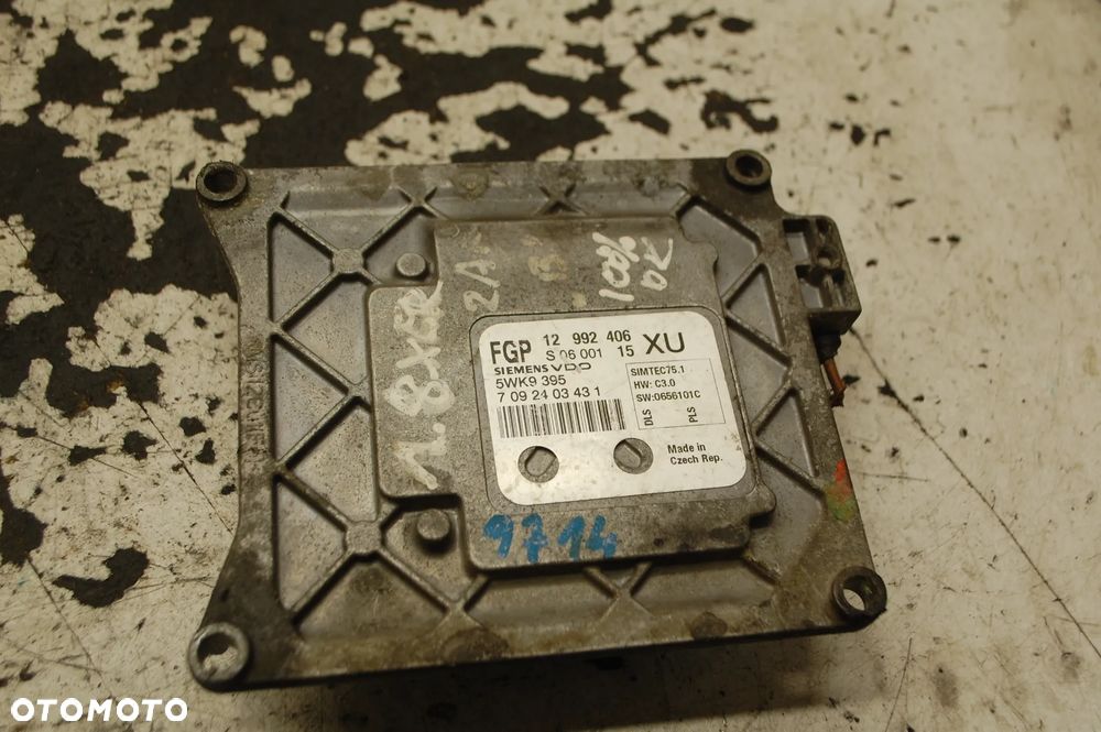STEROWNIK SILNIKA 12992406 OPEL ASTRA III H 1.8 ZAFIRA B - 5