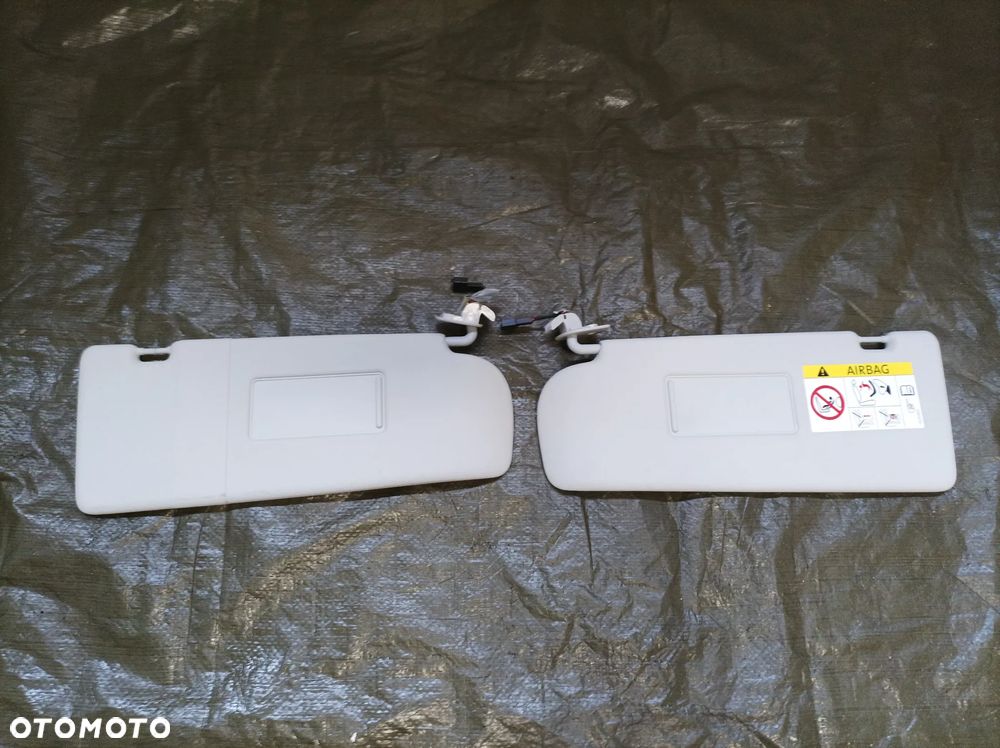 Vw Sharan 7N Seat Alhambra daszek słonecznik osłona przecwisłoneczna prawa lewa 7M3857522AJ 7M3857521AH - 2