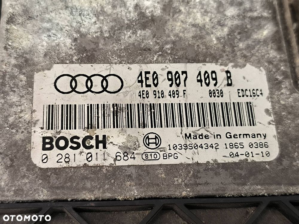 MODUŁ AUDI A8 D3 4E0907409B - 3
