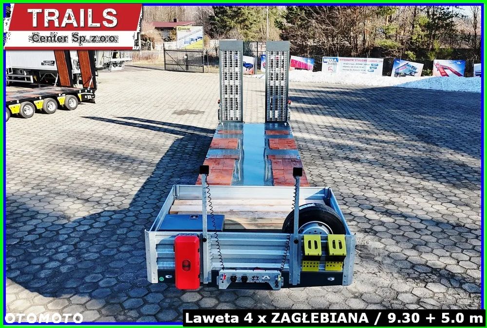 Inny Naczepa rozciągana dł. 18,60 m, zagłębiana x 4, szer. 3,00 m - NAJAZDY HYDRAULICZNE. !!! - 16