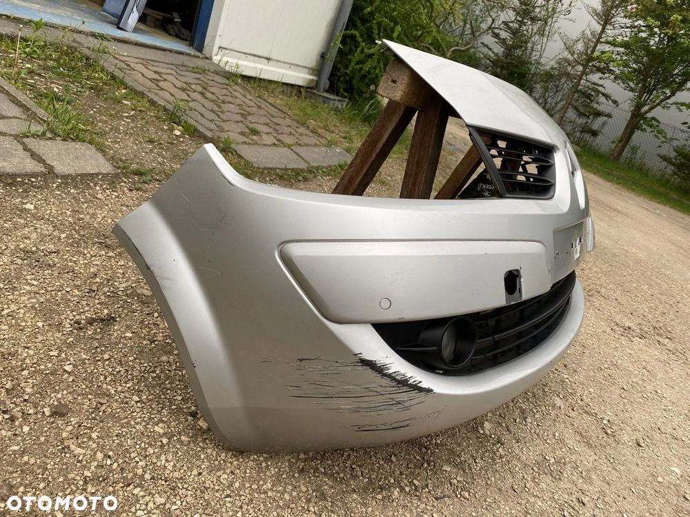 ZDERZAK PRZÓD PRZEDNI RENAULT SCENIC II LAKIER TED 69 KOMPLETNY - 3