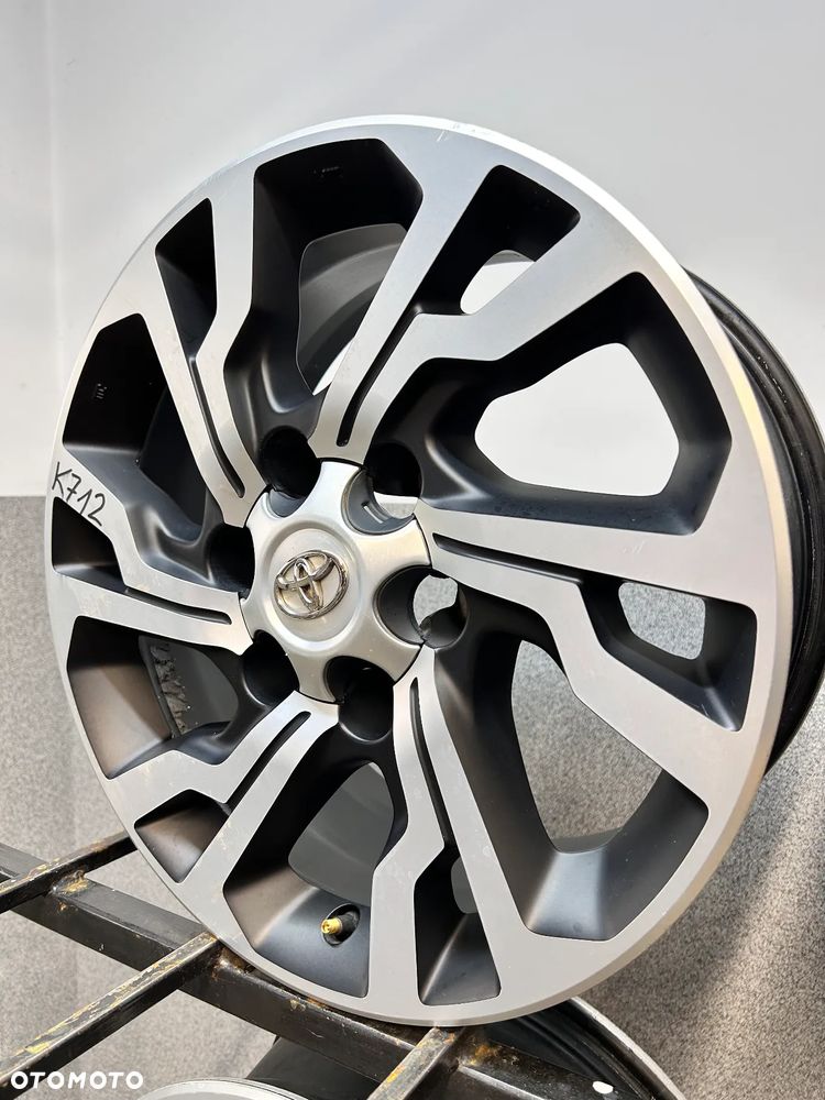 4 FELGI ALU. TOYOTA HILUX, LAND CRUISER  17'' 7,5J  ET30  PC457-0K001 - 3
