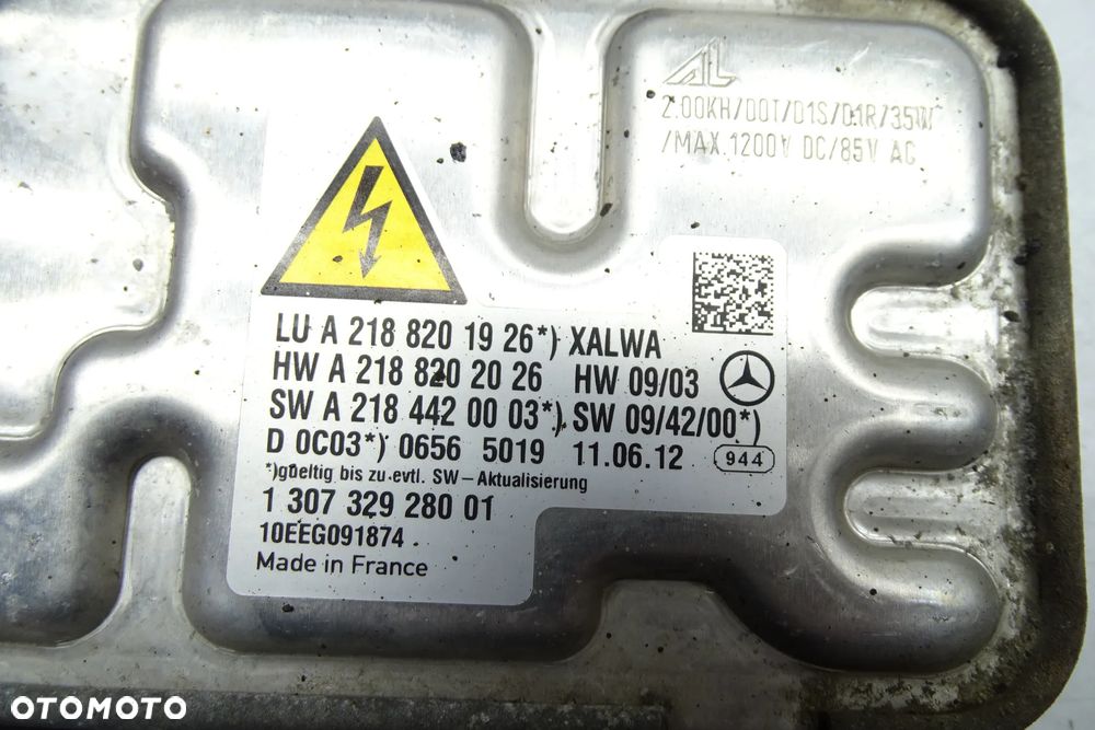 Mercedes CLS W218 Przetwornica Modul lampy A2188201926 - 3