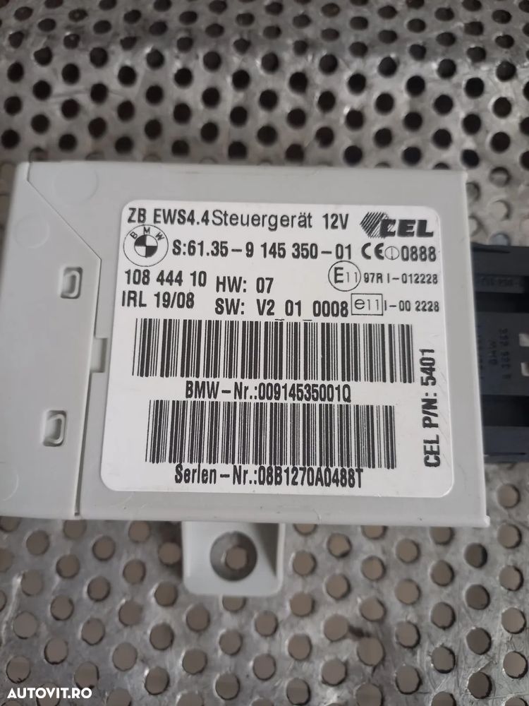Modul Imobilizator Bmw X3 E83 Cod  Factura Si Garantie - Dezmembrari Arad - 4