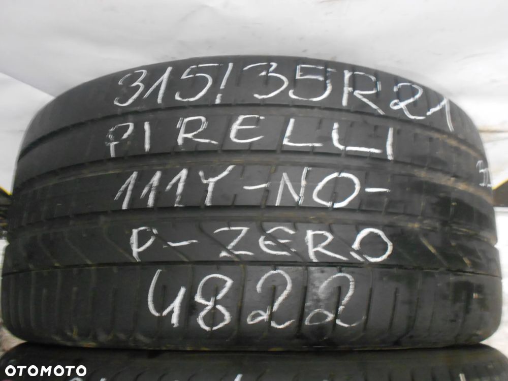 OPONY 315/35R21 PIRELLI PZERO NO DOT 4822 / 3221 7MM - 2