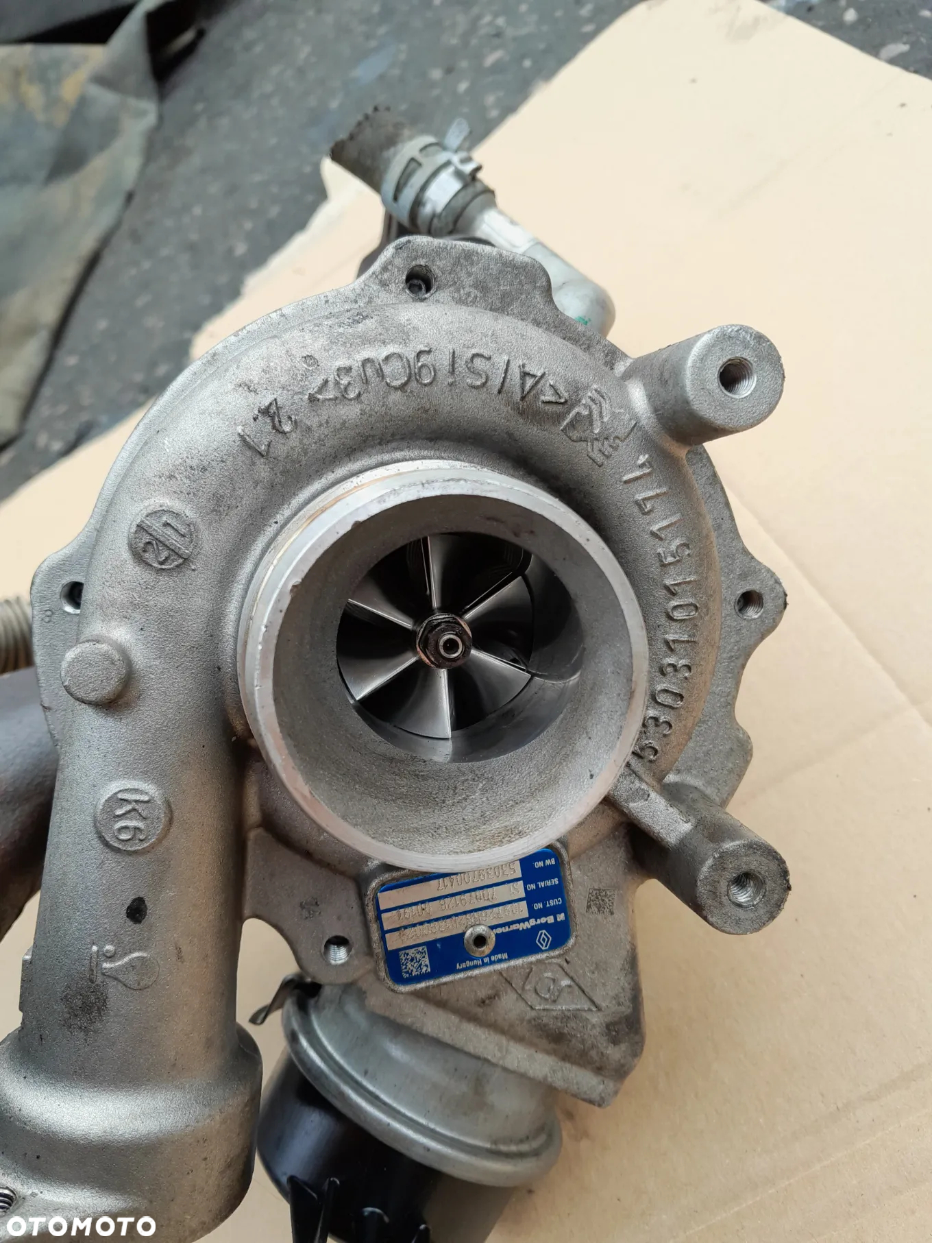 Turbosprężarka Renault Master III 2.3 DCI 53039700417 - 2
