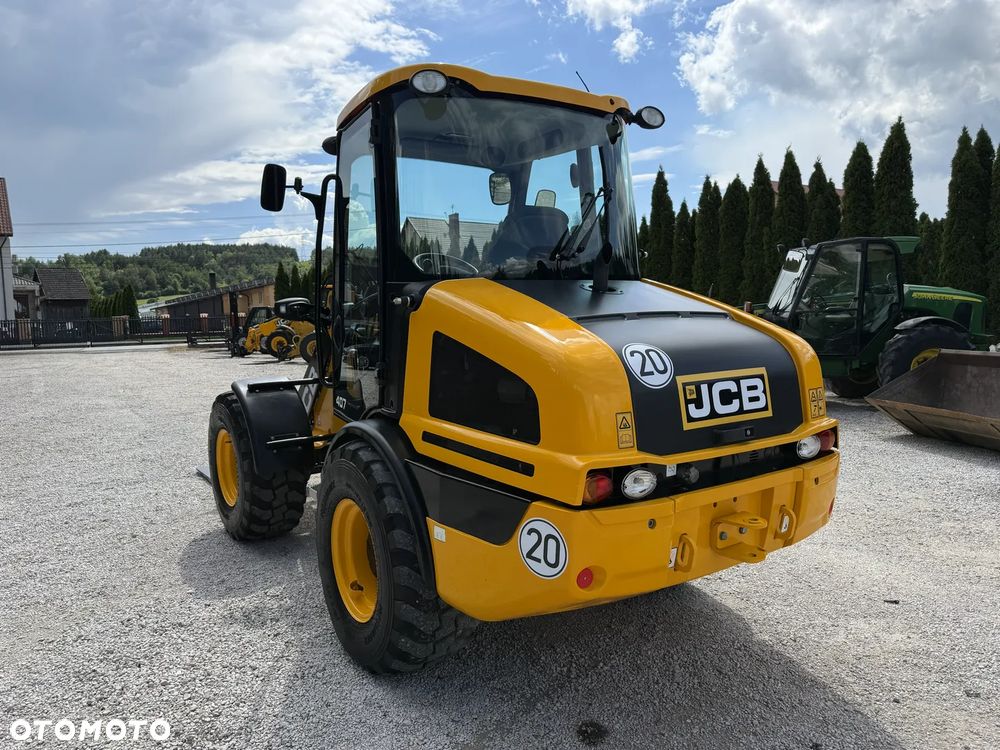 JCB 407 T4 / 2019 ROK / SILNIK 4-CYL BEZ DPF I ADBLUE / PIĘKNA / ORYGINAŁ / ZADBANA / SPROWADZONA Z NIEMIEC / MAŁE GABARYTY / SILNA / 406 408 409 60 70 M 506 509 - 6