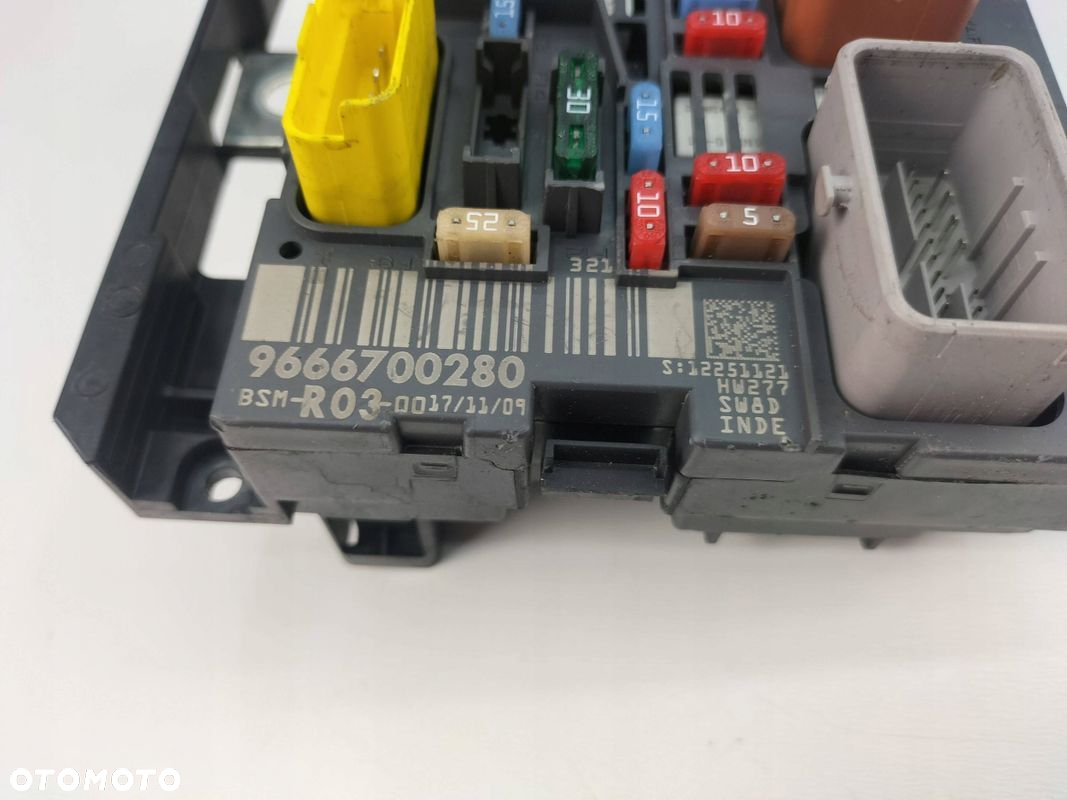 MODUŁ BSM FIAT SCUDO JUMPI EXPERT 9666700280 - 3