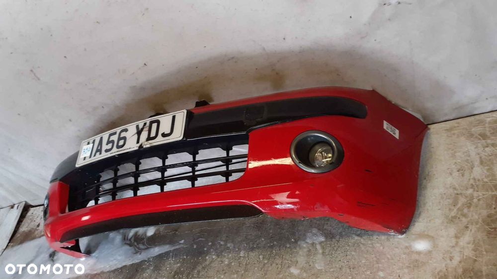 ^ ZDERZAK PRZÓD PRZEDNI DO NISSAN NOTE Z10G CZERWONY HALOGENY - 3