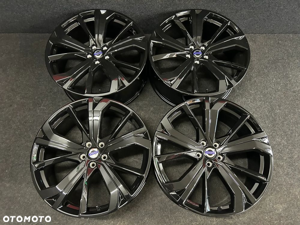 Alufelgi Volvo XC 60, XC 90 21 cali 5x108 4szt. Czrny Połysk, Ładne! - 3