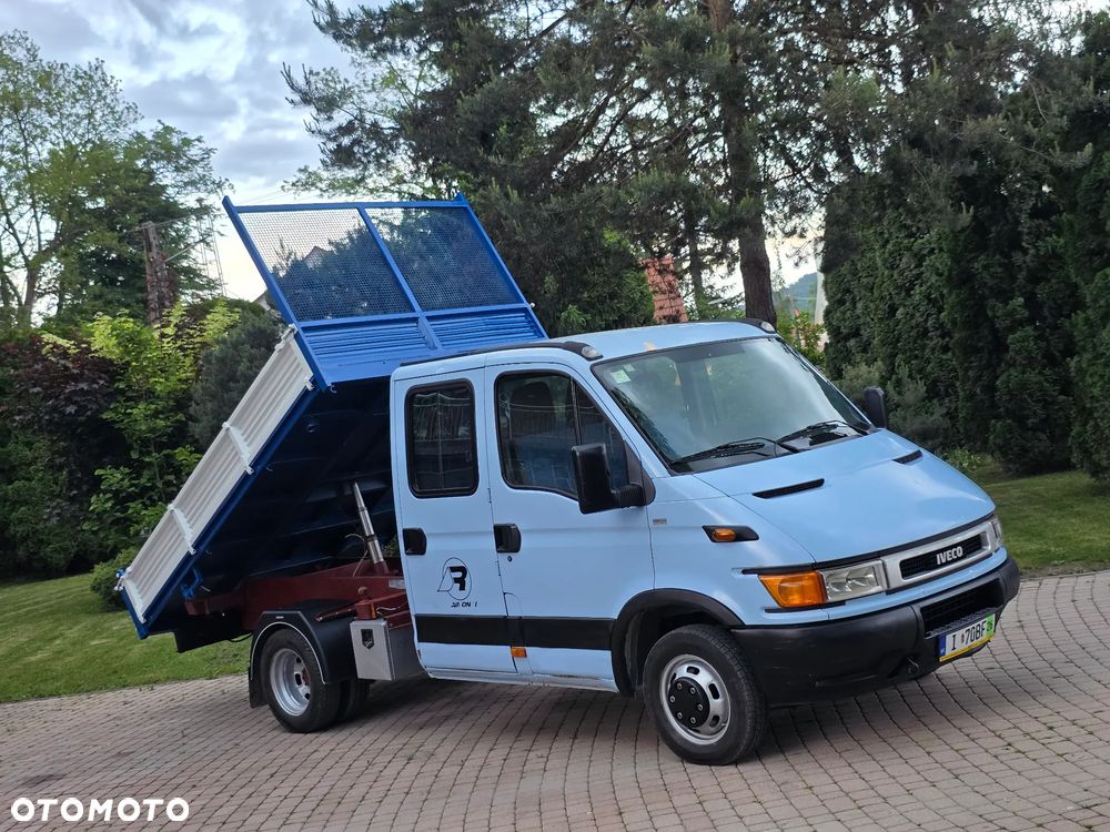Iveco Daily 35c-13 Doka/Dubel Kabina Wywrotka 3.20 M ! Kiper 3-Stronny ! Przystawka  ! Oryginał  ! - 2