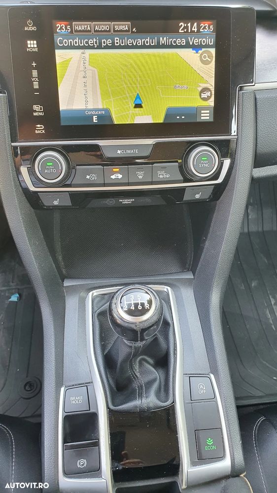 Honda Civic Sedan 1.5 VTEC Turbo Elegance Navi - 14