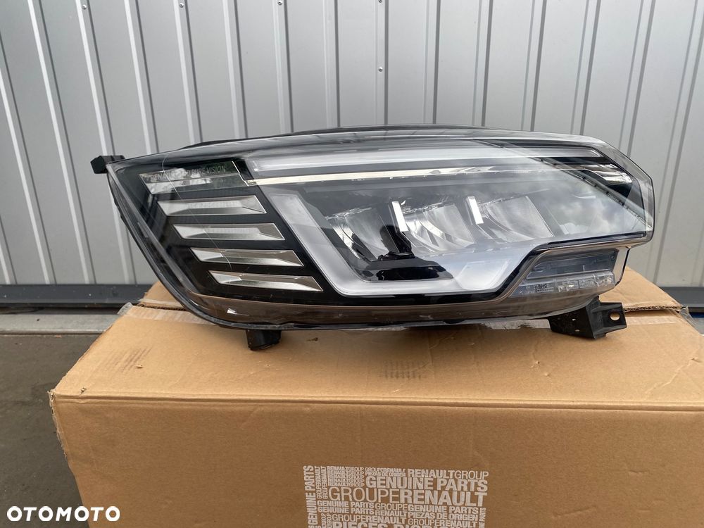RENAULT TRAFIC III 3 lift 4 IV 2023r  Z DEMONTAŻU KOMPLETNA LAMPA PRZEDNIA PRAWA REFLEKTOR PRZEDNI PRAWY PRZÓD FULL LED LEDOWY 260102899R fulled - 5