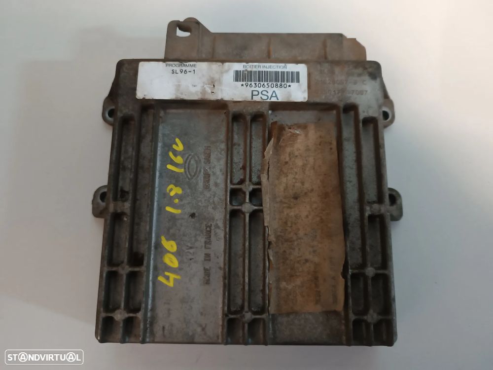 CENTRALINA DO MOTOR PEUGEOT 406 1.8 16V 9630650880 SL96-1 - 1