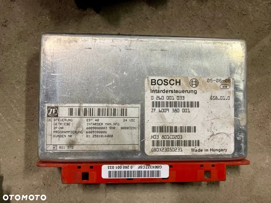 Sterownik Retardera Intradera MAN TGA Oryginał BOSCH - 1