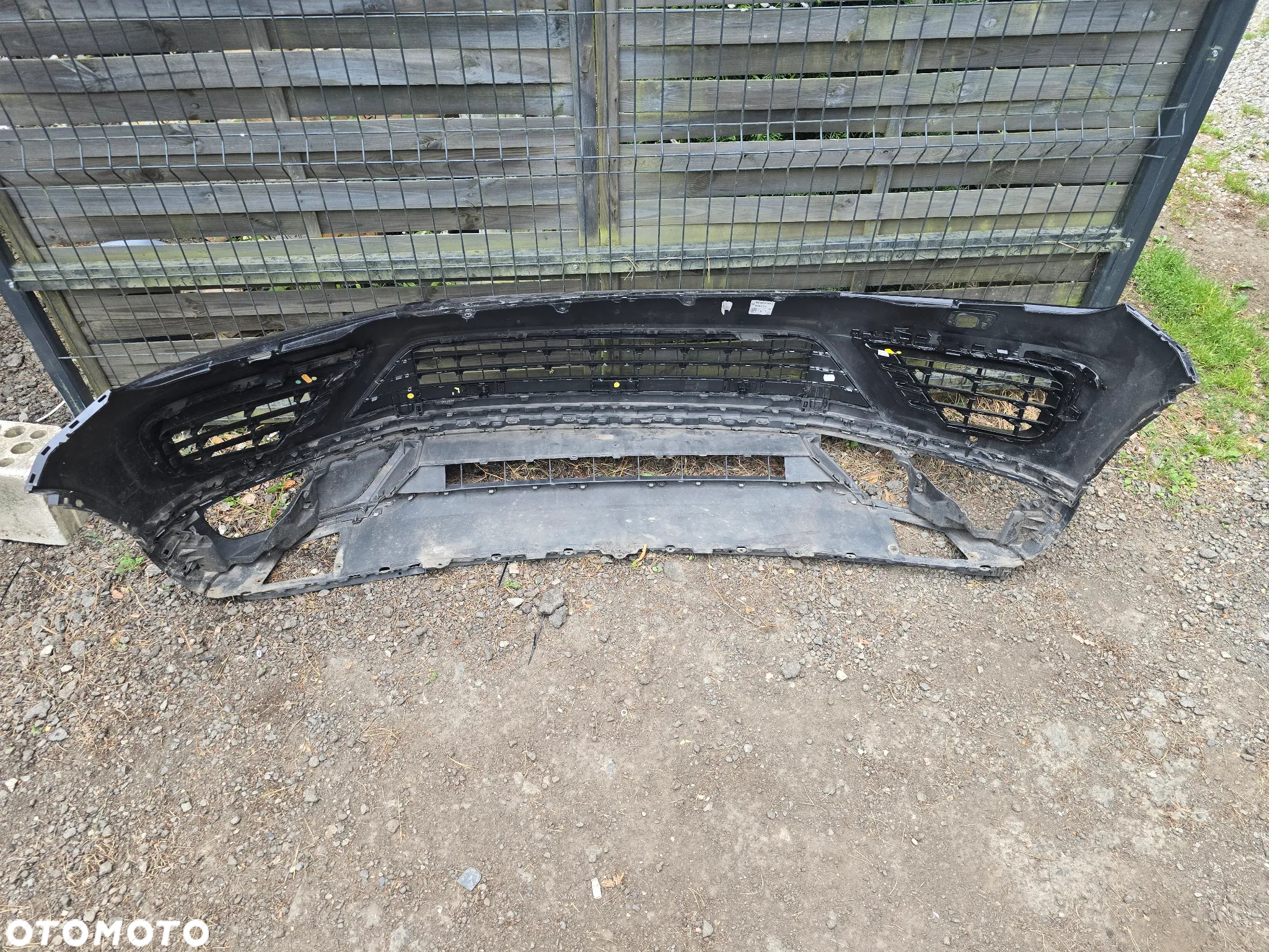 Vw touareg 7p lift r line zderzak przód oryginał - 6