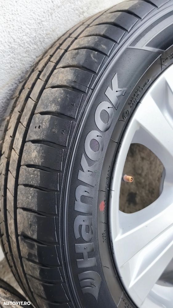 Set jante BMW style 222 dedicate e81/87 7j16et44 cu anvelope vara 205/55/15 - 6