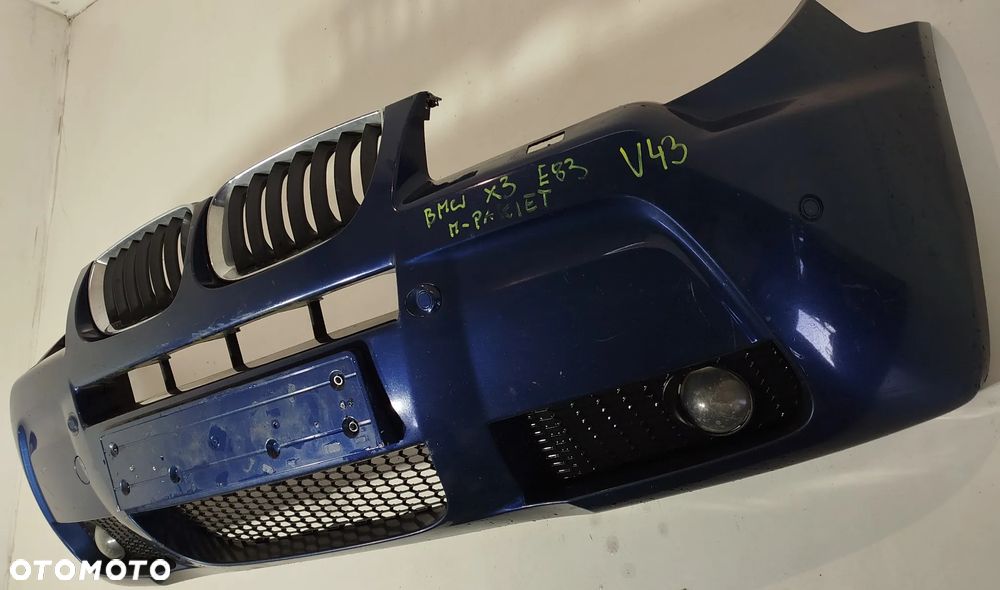 zderzak przedni przód grill BMW X3 E83 03-09 M-PAKIET PDC - 2