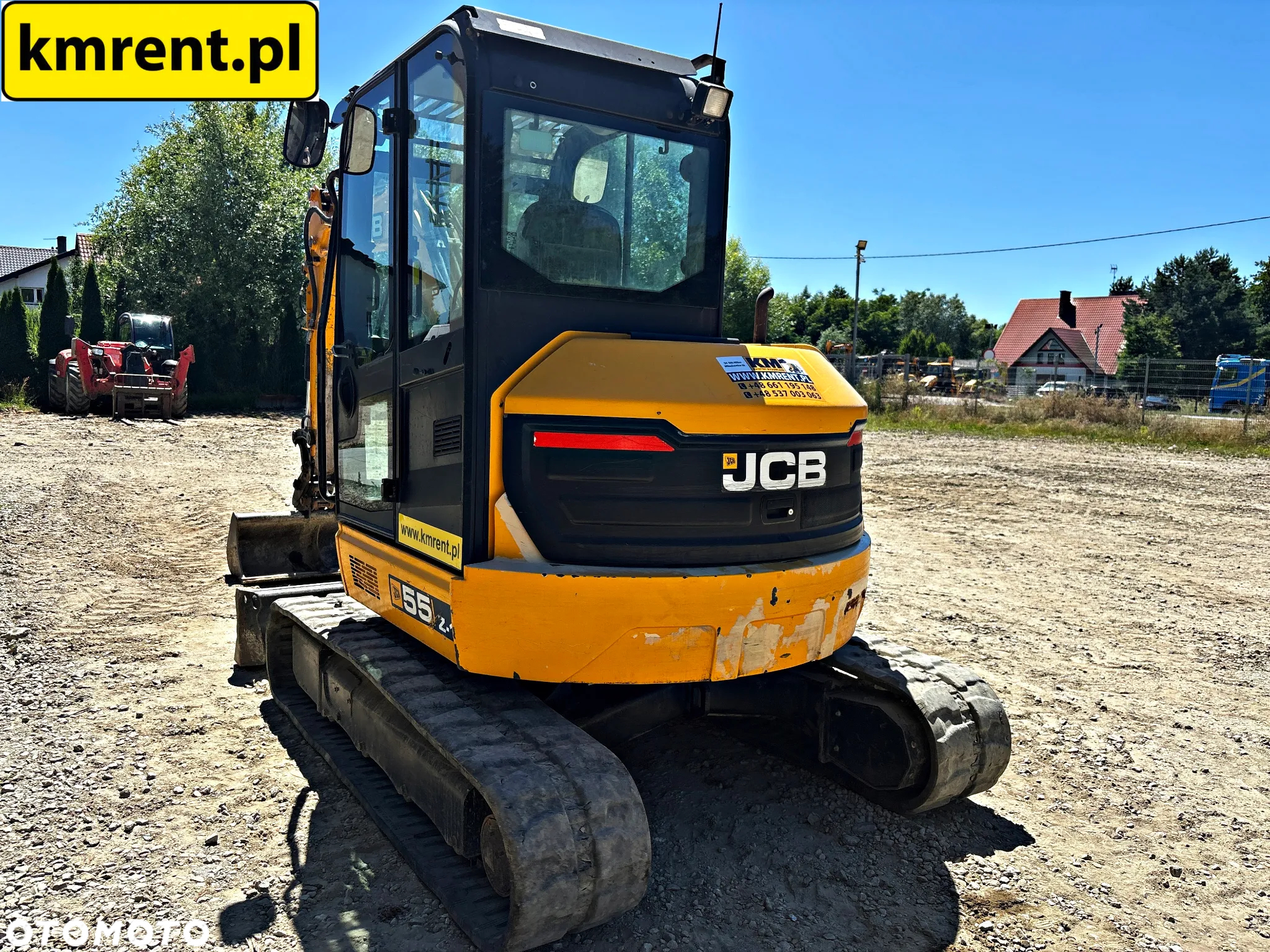 JCB 55Z-1 MINI-KOPARKA 2018R. | JCB 51 8050 8055 CAT 305 VOLVO ECR 48 - 11