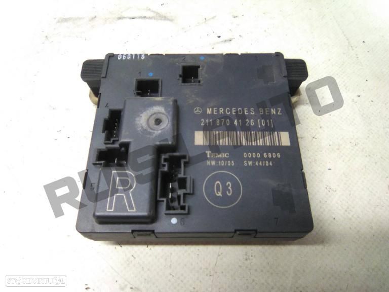 Módulo Confort Trás Direito 21187_04126 Mercedes E S211 Station - 1