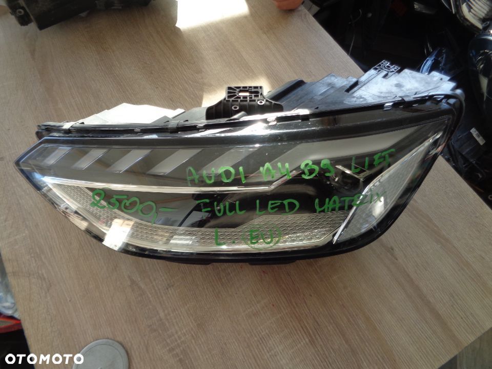 AUDI A4 B9 LIFT LAMPA LEWY FULL LED MATRIX PRZÓD EUROPA - 1