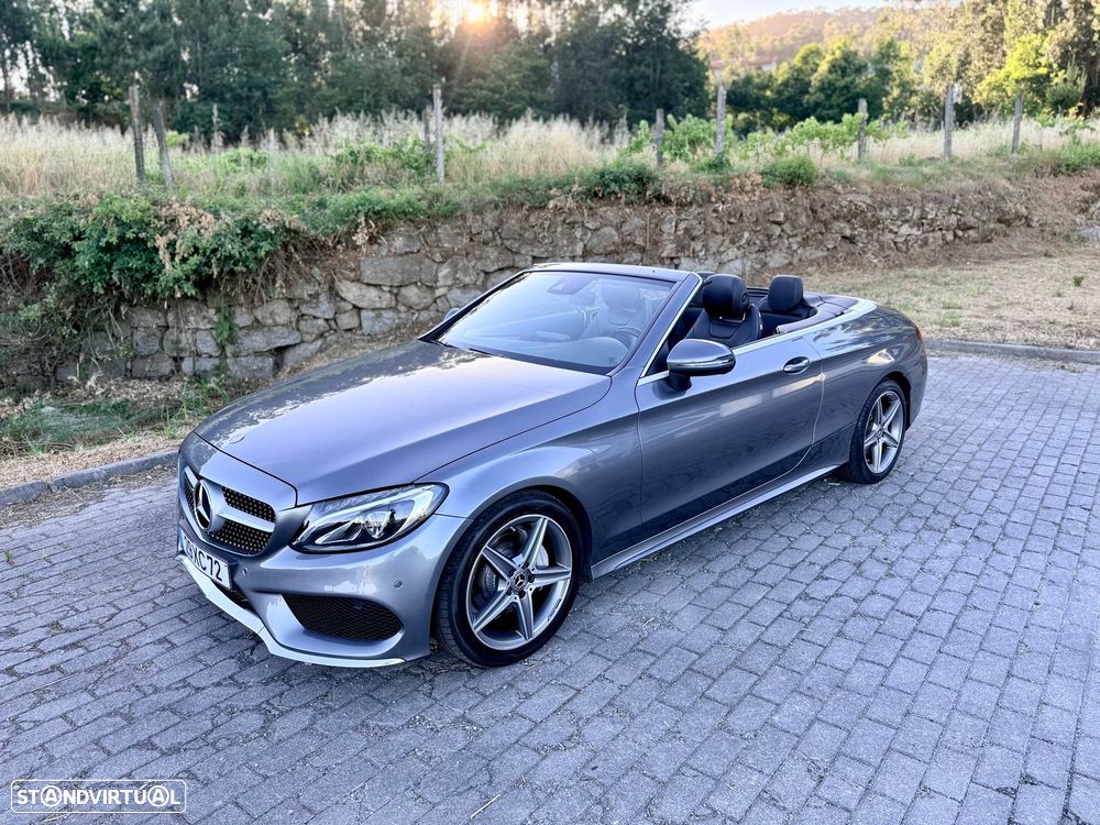 Mercedes-Benz C 220 d Cabrio 4Matic 9G-Tronic AMG Line - 1