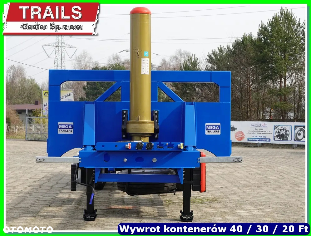 Inny Podwozie KIPPER kontenery 40 Ft / rama do 20, 30 Ft ISO  !!! - 8