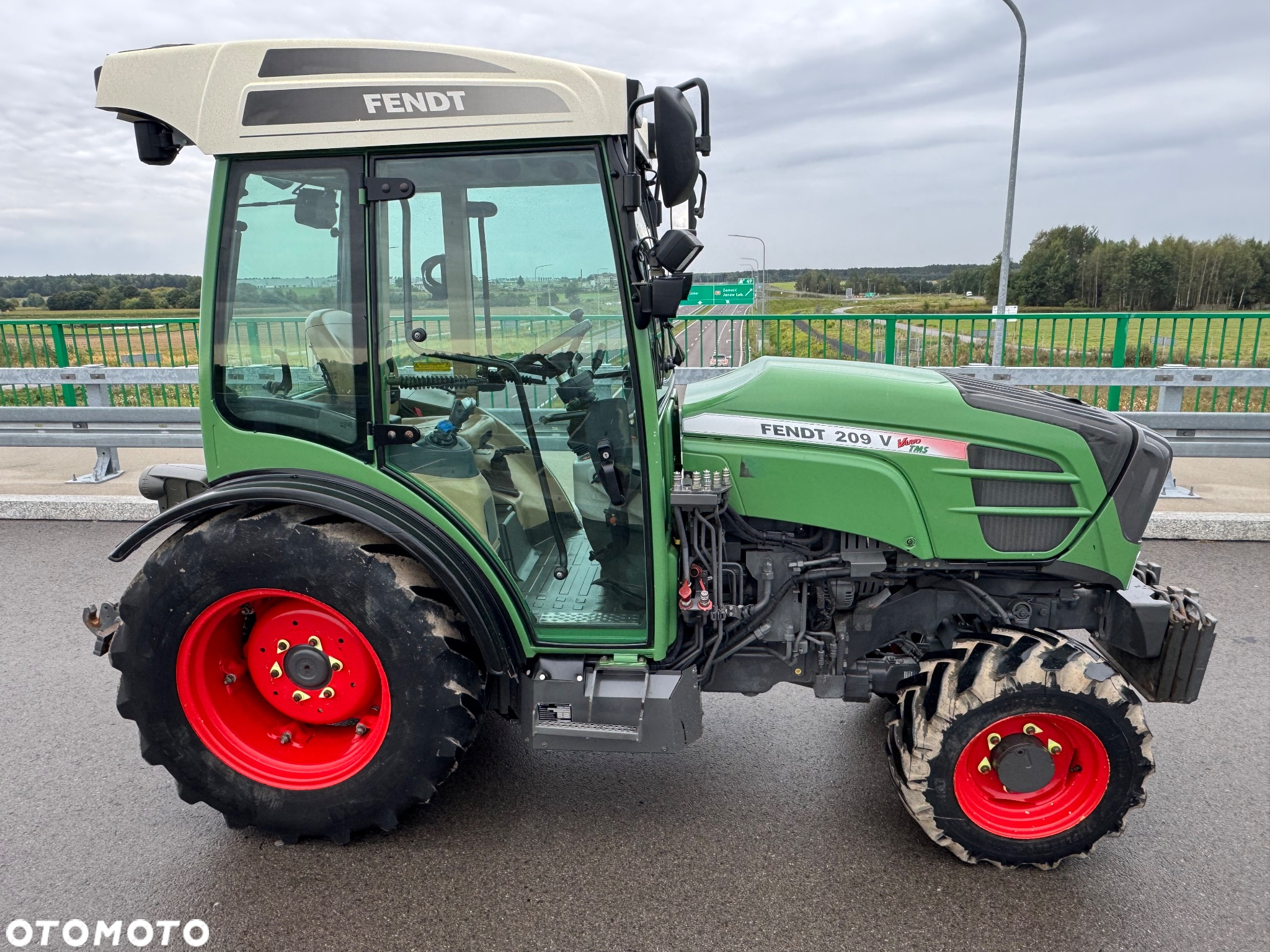Fendt 209 V Sadowniczy 4x4 Sadownik Super Stan - 3