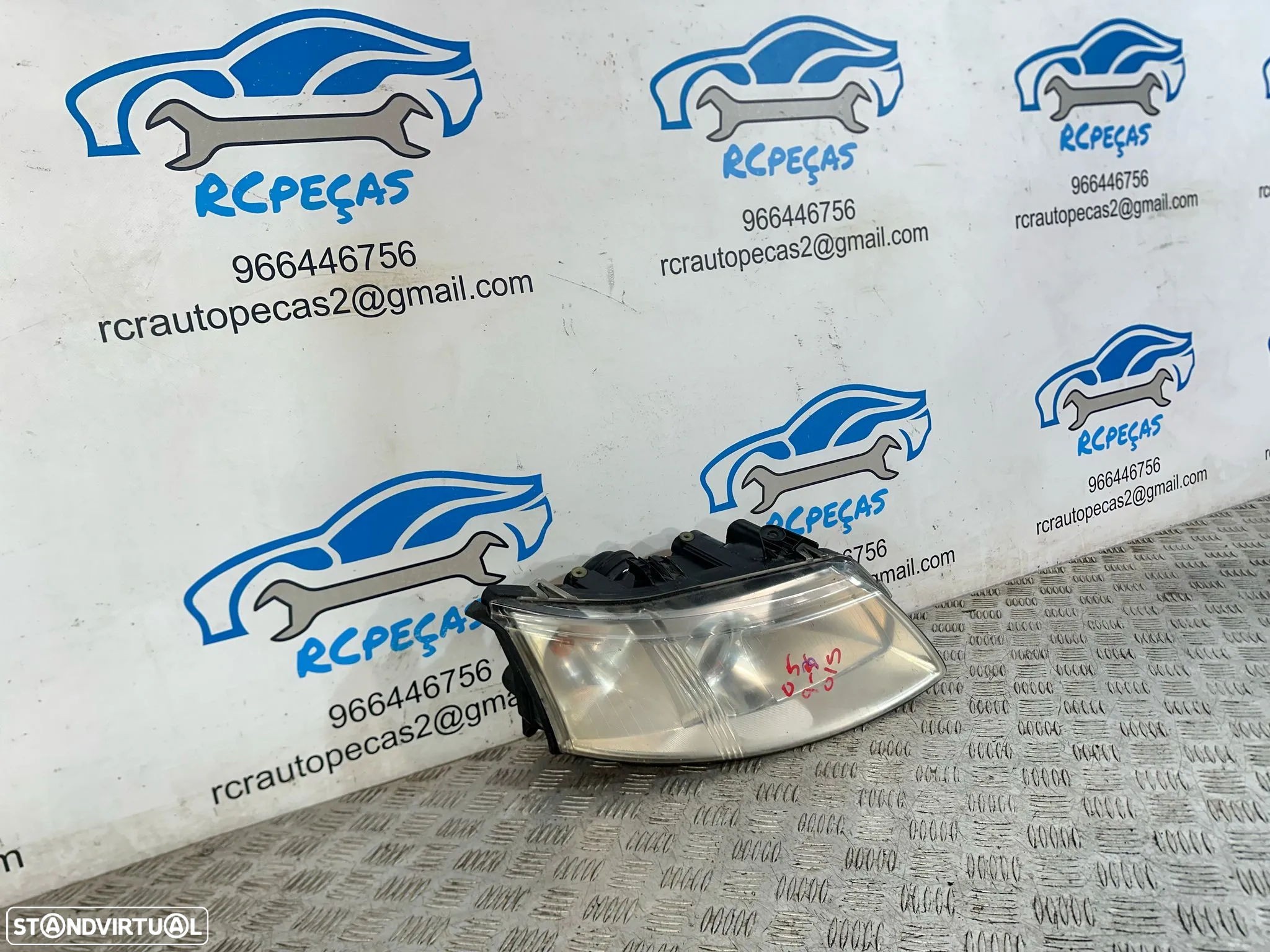 .Conjunto Oticas Farois Frontal Frente Esquerda Direita Saab 93 9-3 YS3F 2002 - 2012 - 7