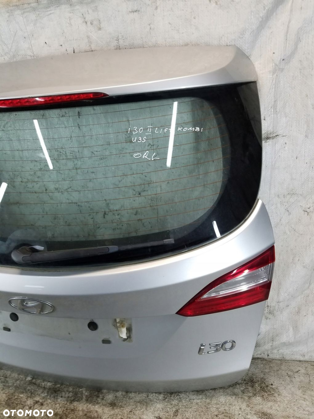 KLAPA BAGAŻNIKA TYŁ HYUNDAI I30 II KOMBI KOD U3S - 9