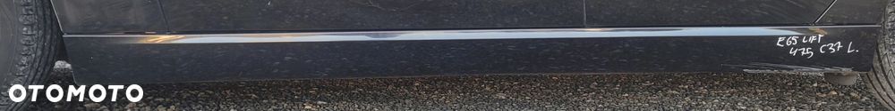 LISTWA PROGOWA LEWA BMW E65 LIFT 475 BLACKSAPPHIRE