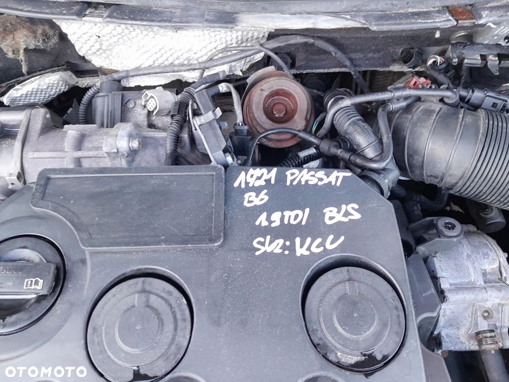 VW PASSAT B6 SKRZYNIA BIEGÓW 1.9 TDI AUTOMATYCZNA DSG OZNACZENIE: KCU - 2