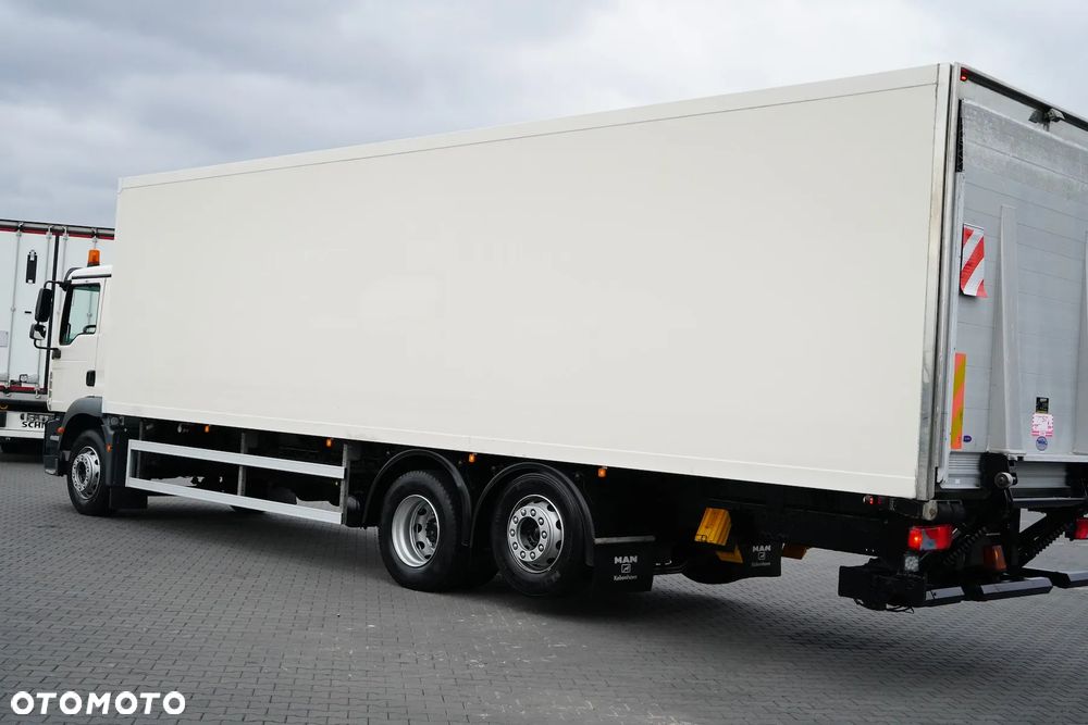 MAN TGM / 26.340 / EURO 5 / CHŁODNIA + WINDA / 24 PALETY / OŚ SKRĘTNA - 33
