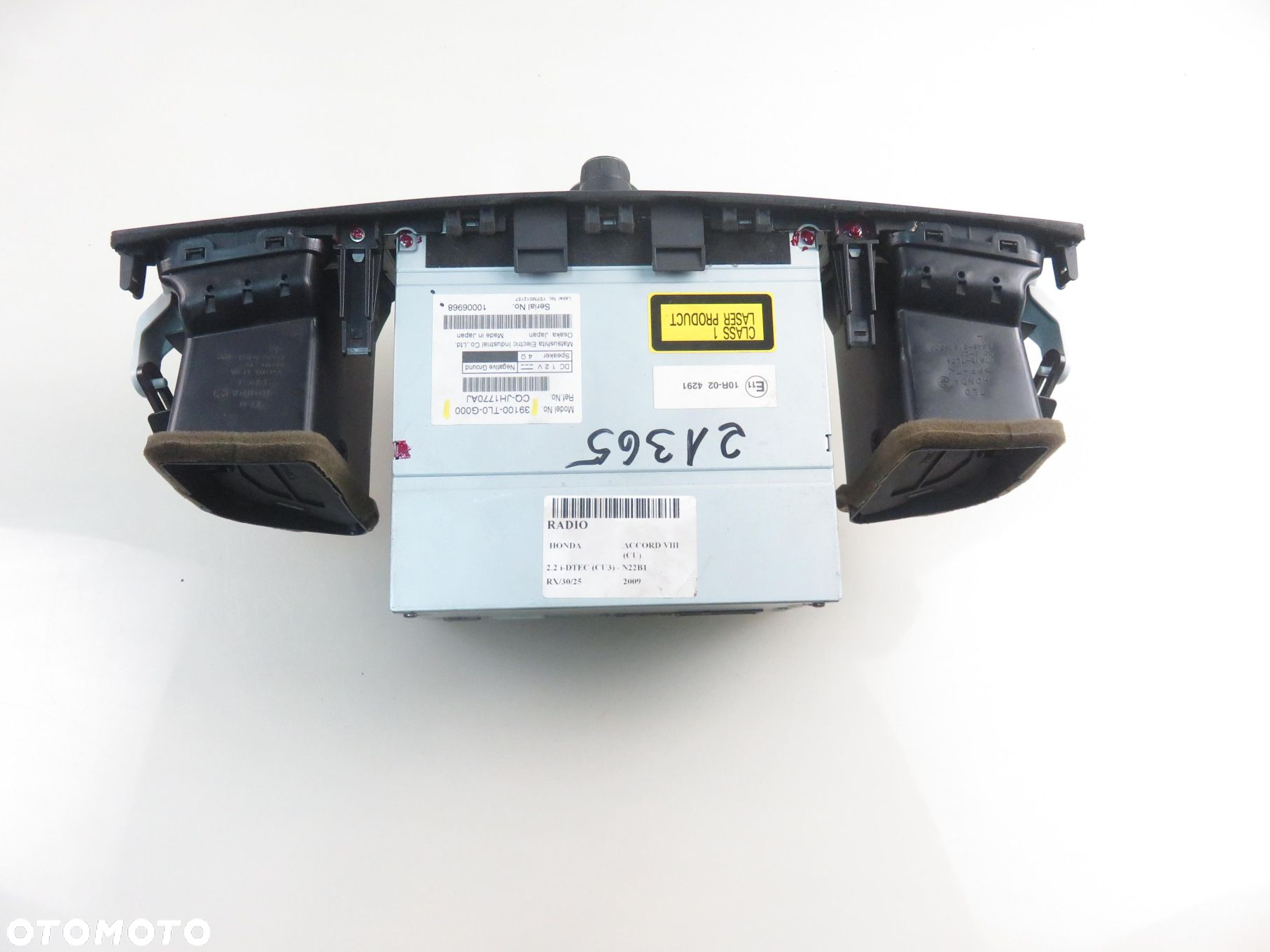 RADIO HONDA ACCORD VIII (CU) 39100TL0G000 - 10