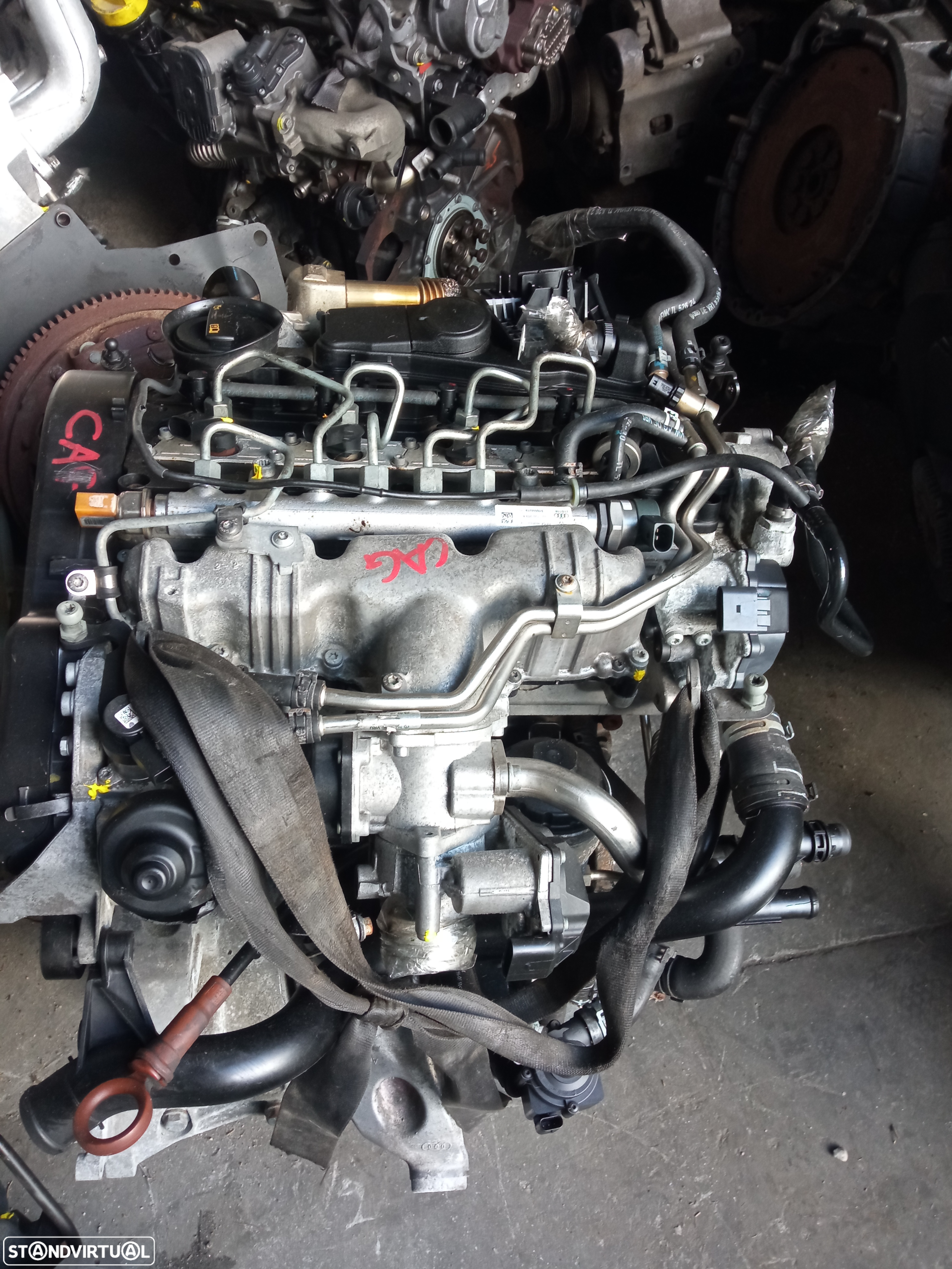 Motor Audi 2.0 TDI 140cv- Ref: CAG (A4 e A6) - 6