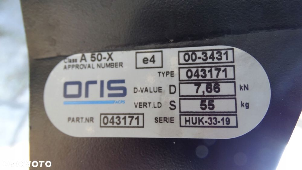 opel corsa d, e - hak holowniczy oris - 6