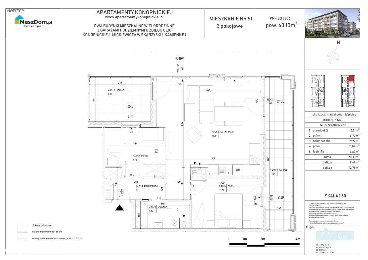 Apartamenty Konopnickiej - OSTATNIE M52 - PROMOCJA!!! - Pełny obrazek: 5/23