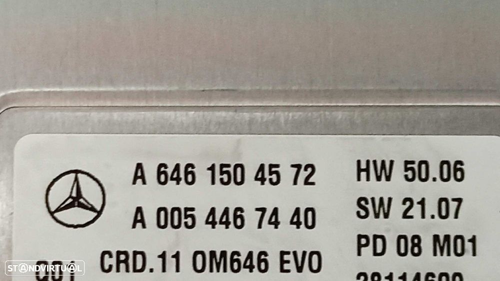CENTRALINA DO MOTOR UCE MERCEDES CLASE C (W204) FAMILIAR 220 T CDI (204.208) - 2