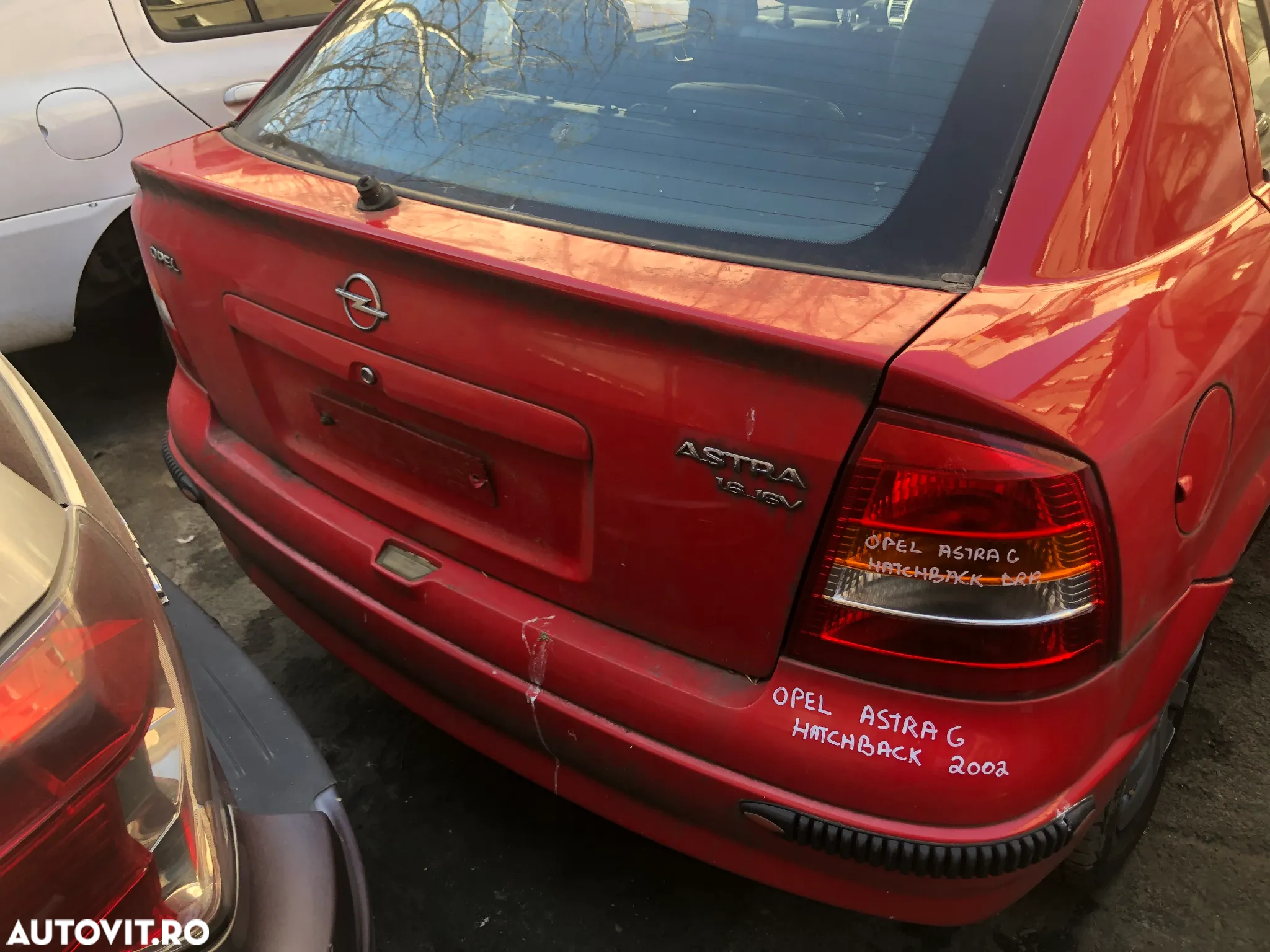 Bara spate Opel Astra G hatchback rosu 2008 - 6