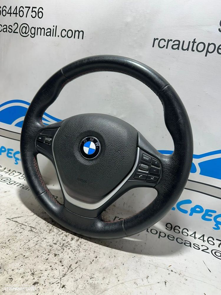 .Volante Completo Sport Pele Original BMW Serie 1 F20 5 Portas F21 3 Portas 62560182D 2011 - 2022 - 4