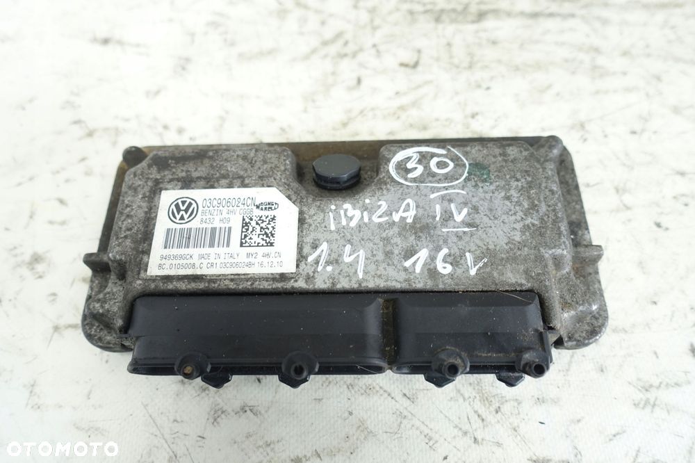 Vw Polo IV Ibiza 1.4 16 STEROWNIK SILNIKA komputer - 5