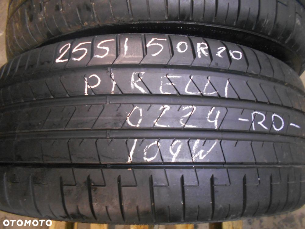 OPONY 255/50R20 PIRELLI PZERO R0 DOT 0224 7.4MM - 3