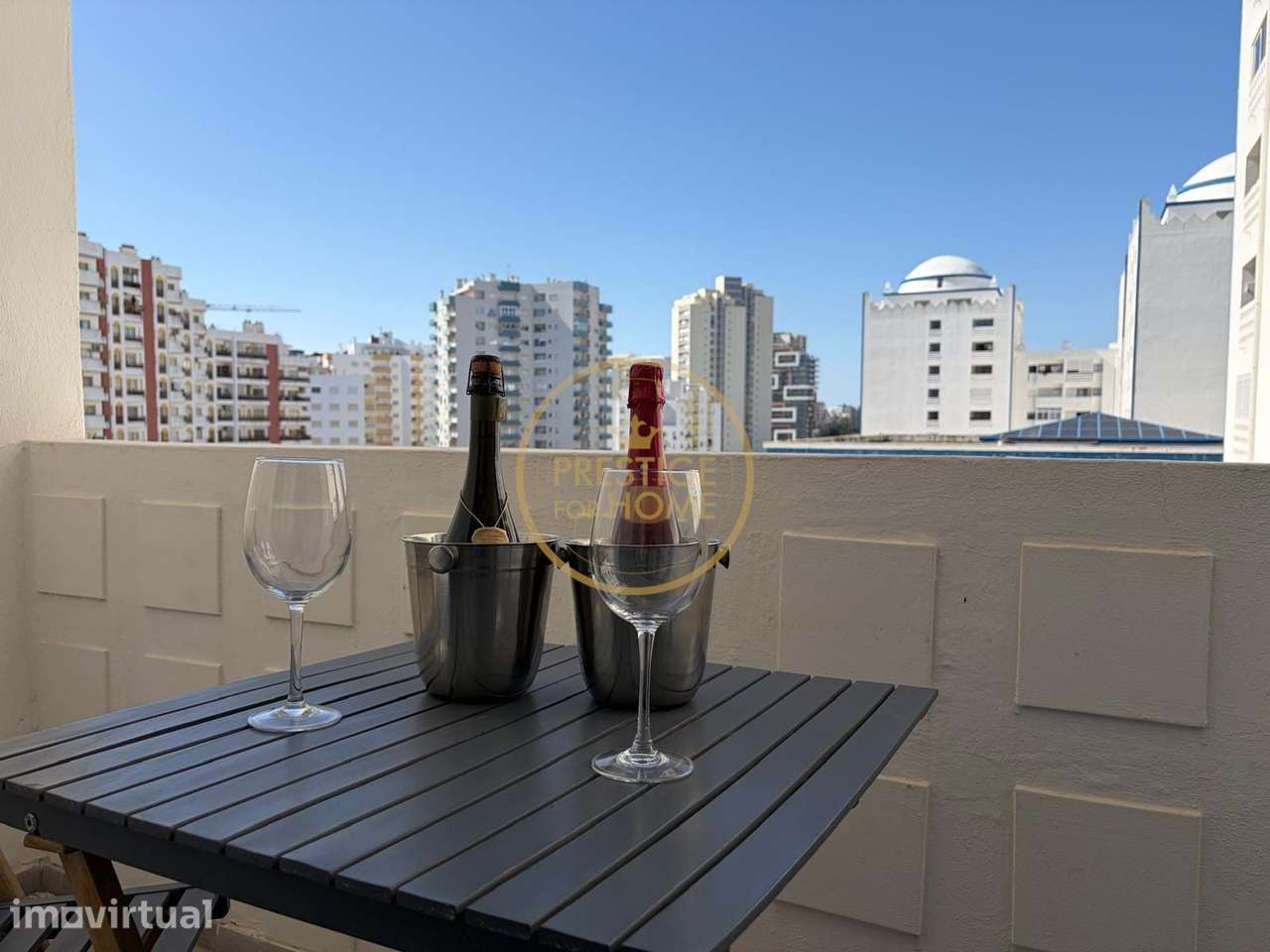 Apartamento T1 Praia da Rocha - perto da praia - varanda - condomínio - Grande imagem: 3/25