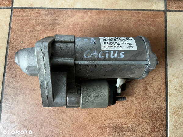 ROZRUSZNIK CITROEN C4 CACTUS PEUGEOT 1.2 THP 9630507480